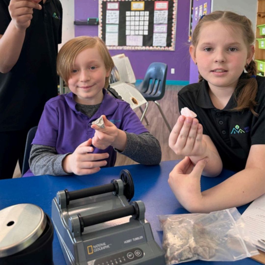 Students Rock Tumbler